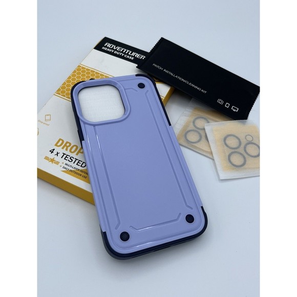 iphone 14 Pro Max Case W/ Tempered Glass Adventurer Heavy Duty Case NEW OPEN BOX - Picture 1 of 15
